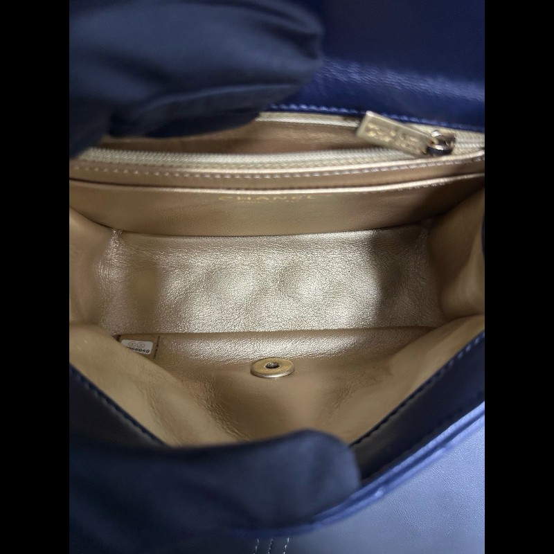 Chanel gold ball Navy Colour-13