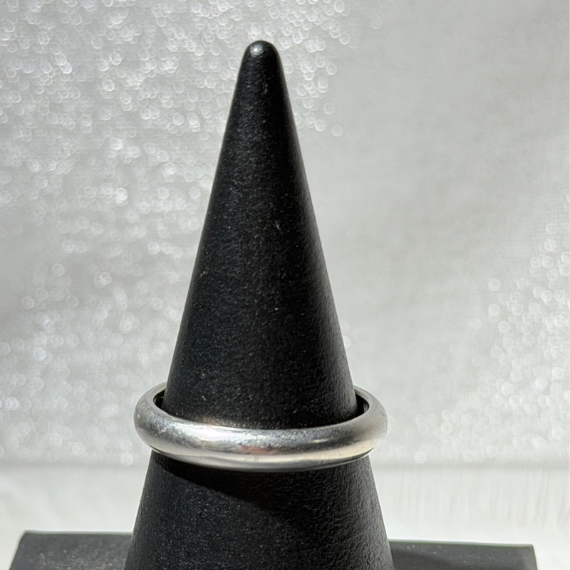 Cartier卡地亞1895鉑金戒指/男戒/戒圍56-1