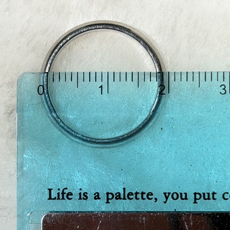 Cartier卡地亞1895鉑金戒指/男戒/戒圍56-12