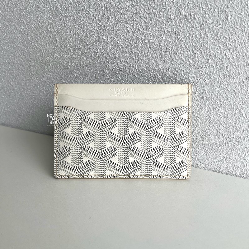 Goyard 戈雅 Saint-Sulpice 白色卡夾-1