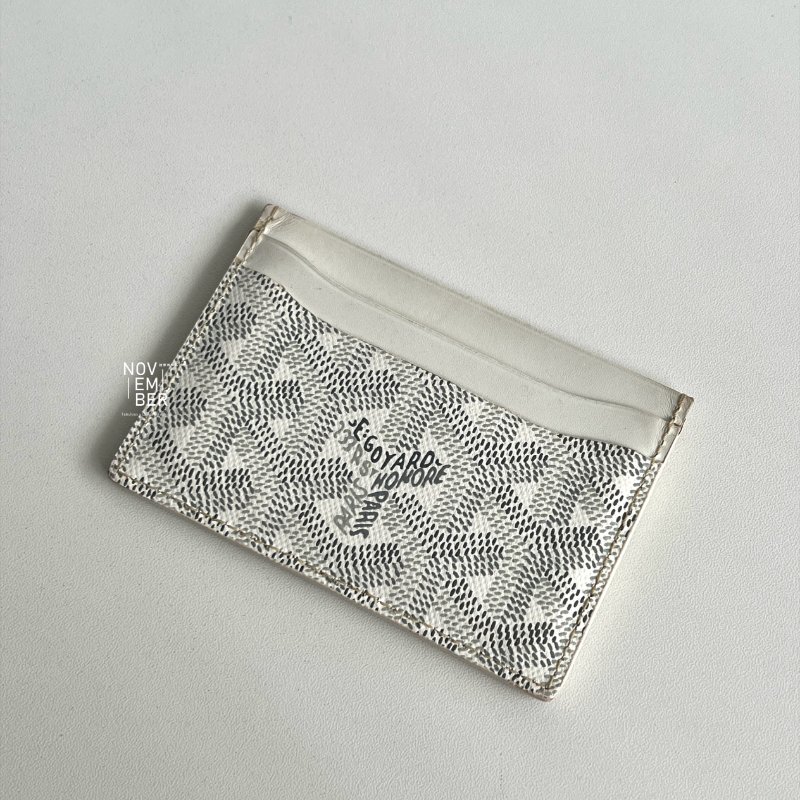 Goyard 戈雅 Saint-Sulpice 白色卡夾-4