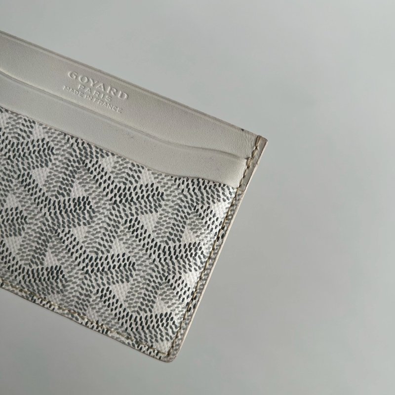 Goyard 戈雅 Saint-Sulpice 白色卡夾-11