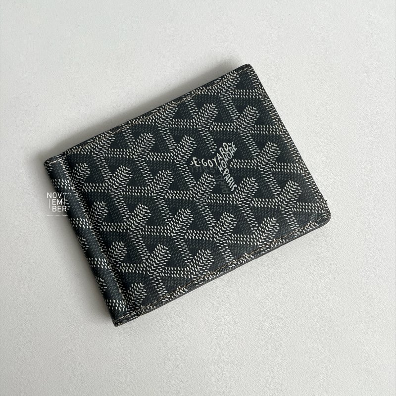 Goyard 戈雅 Saint-Thomas 灰色錢夾-1