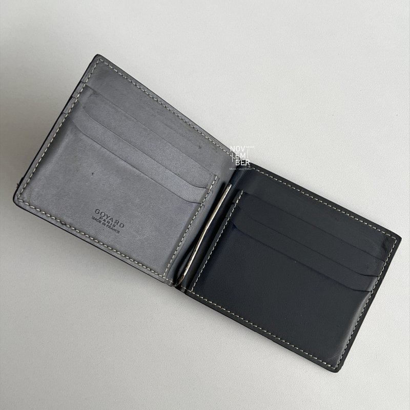 Goyard 戈雅 Saint-Thomas 灰色錢夾-3