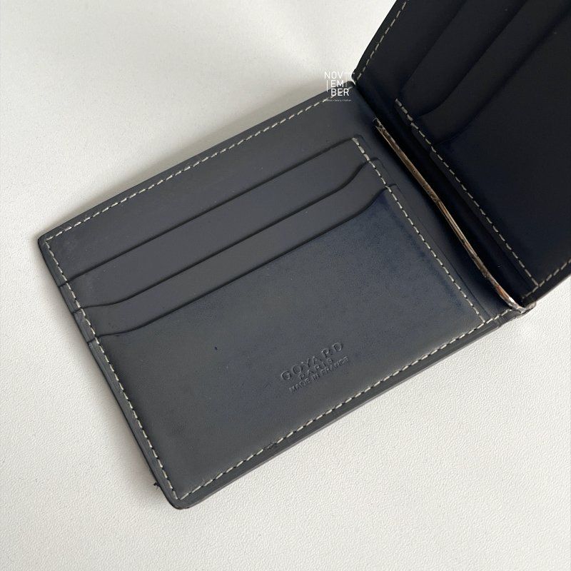 Goyard 戈雅 Saint-Thomas 灰色錢夾-4