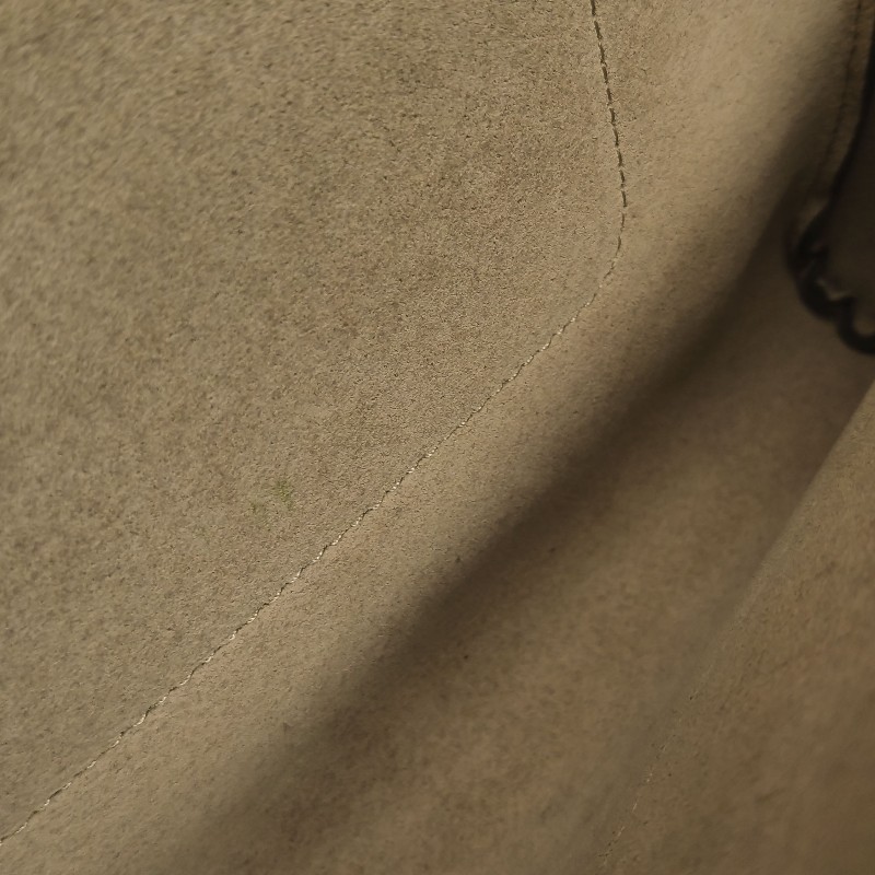 Chloe Faye小號牛皮翻毛皮拼皮鏈條扣飾斜挎包單肩包-9