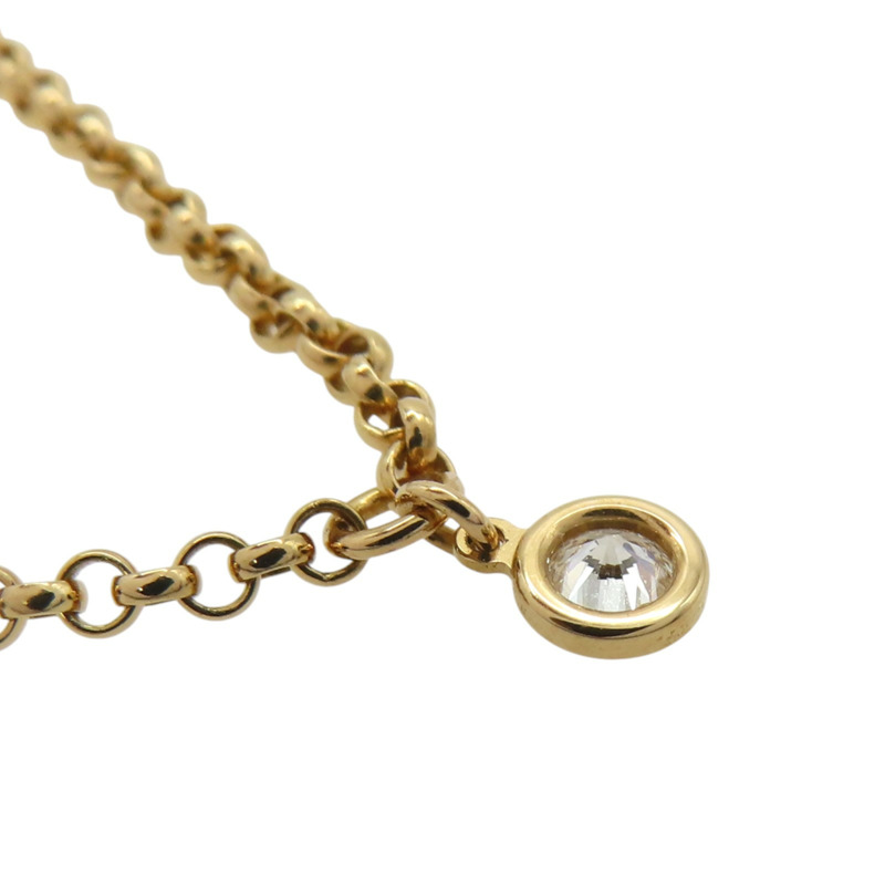 18K玫瑰金 單鑽 Gambade Diamond 項鍊【HERMES 愛馬仕】-7
