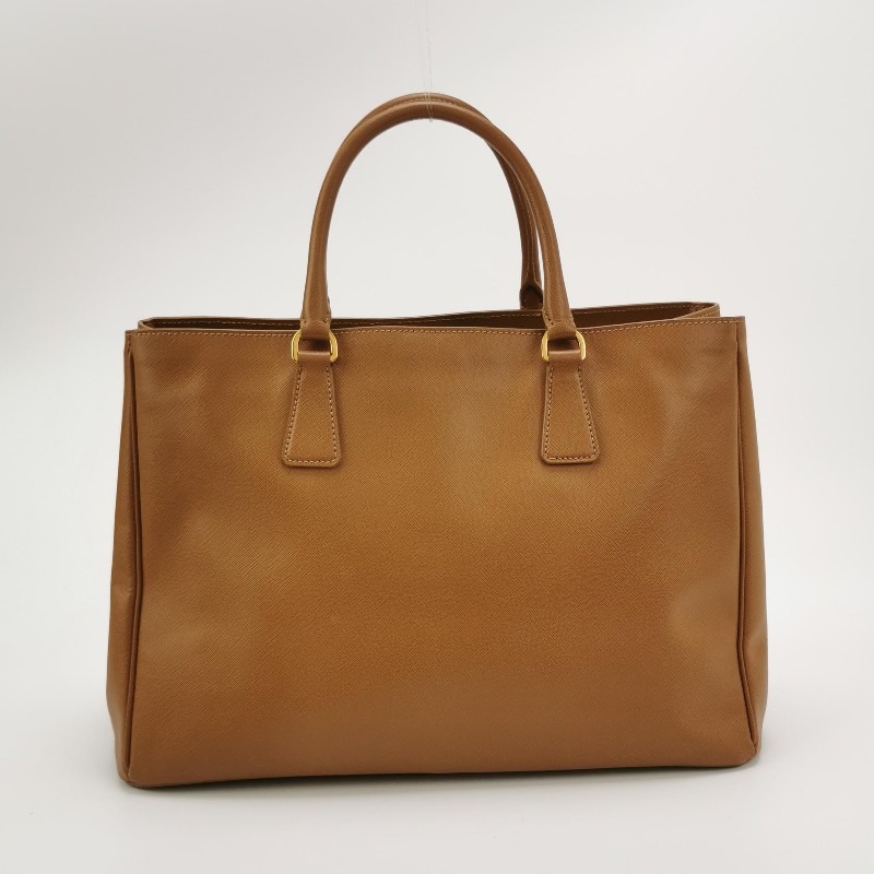 Prada Galleria殺手包大號牛皮純色三角徽標手提包-4