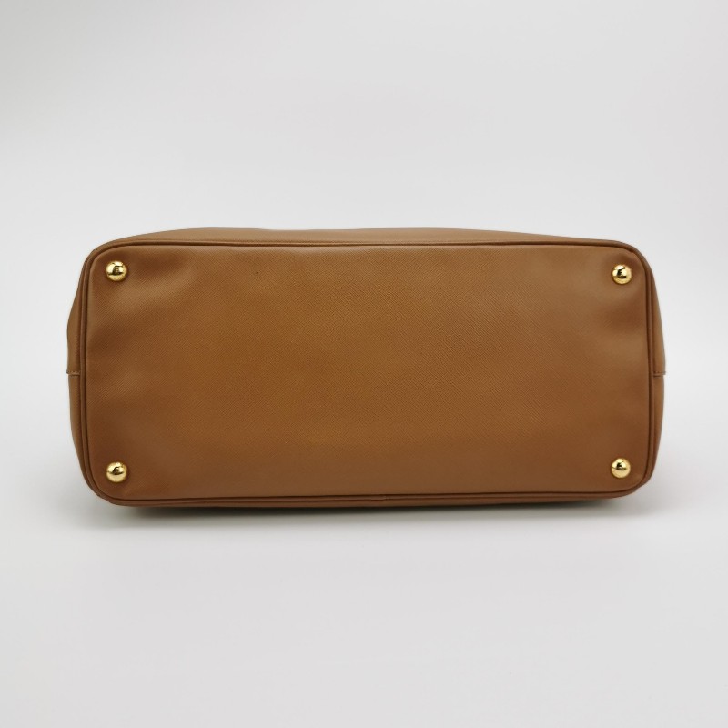 Prada Galleria殺手包大號牛皮純色三角徽標手提包-5