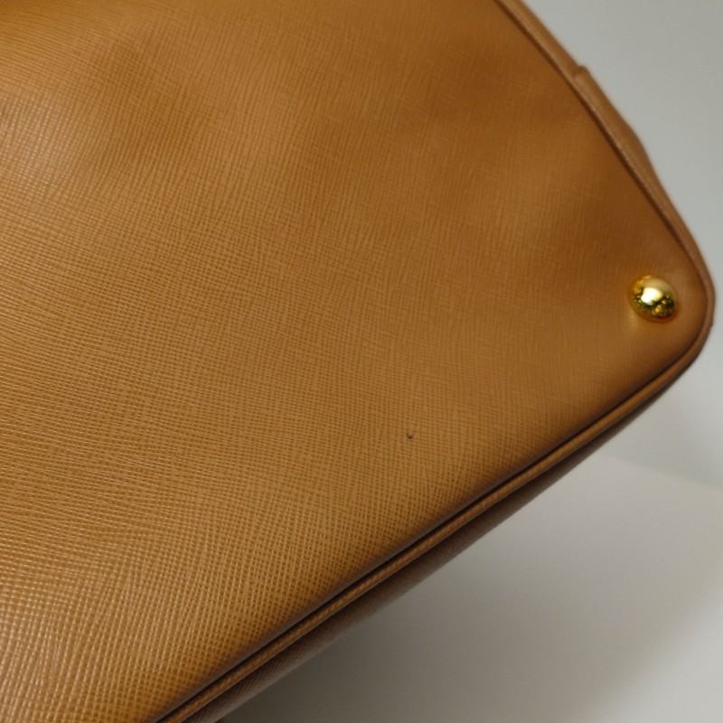 Prada Galleria殺手包大號牛皮純色三角徽標手提包-10