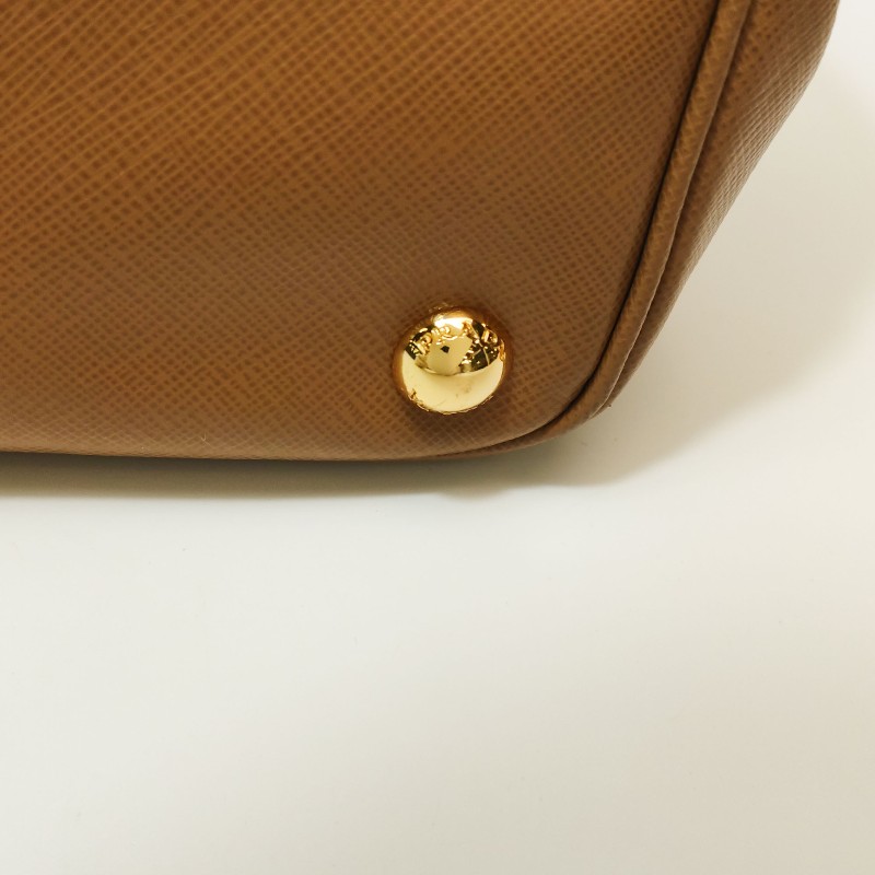 Prada Galleria殺手包大號牛皮純色三角徽標手提包-16