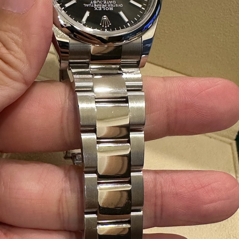 Datejust36,蠔式,36毫米,蠔式鋼 型號 126200 (黑面)-4