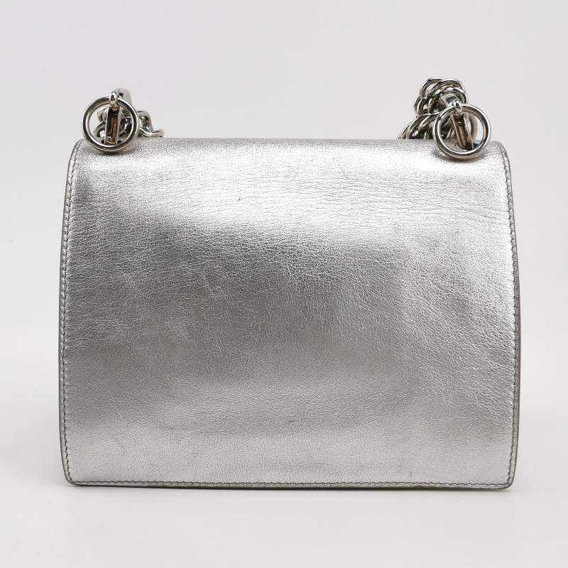 Fendi Kan I迷你牛皮鉚釘封扣單肩包-4