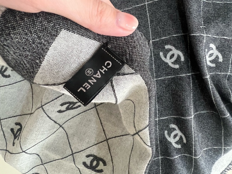 Chanel 熱門款雙面披肩 圍巾-3