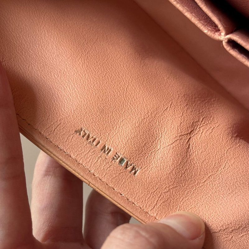 ::CHANEL:: Vintage Chocolate Bar 冰塊格粉膚色腋下鏈包 冰格包 冰塊包-29