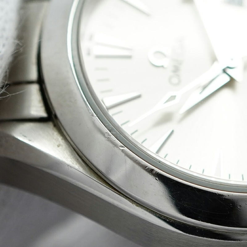 歐米茄海馬系列 2577.30 銀色錶盤女錶-7