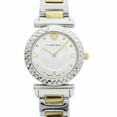 范思哲迷你 Vanity VS-VEAA00418 銀色錶盤女士腕錶