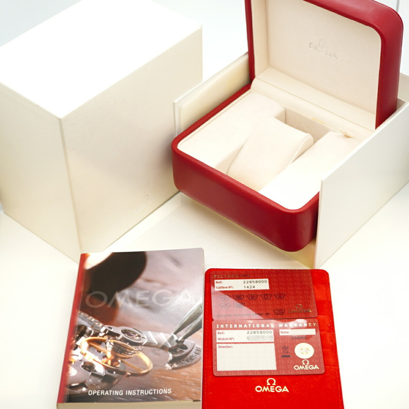 歐米茄海馬系列 2285.80 海軍藍錶盤女錶-1