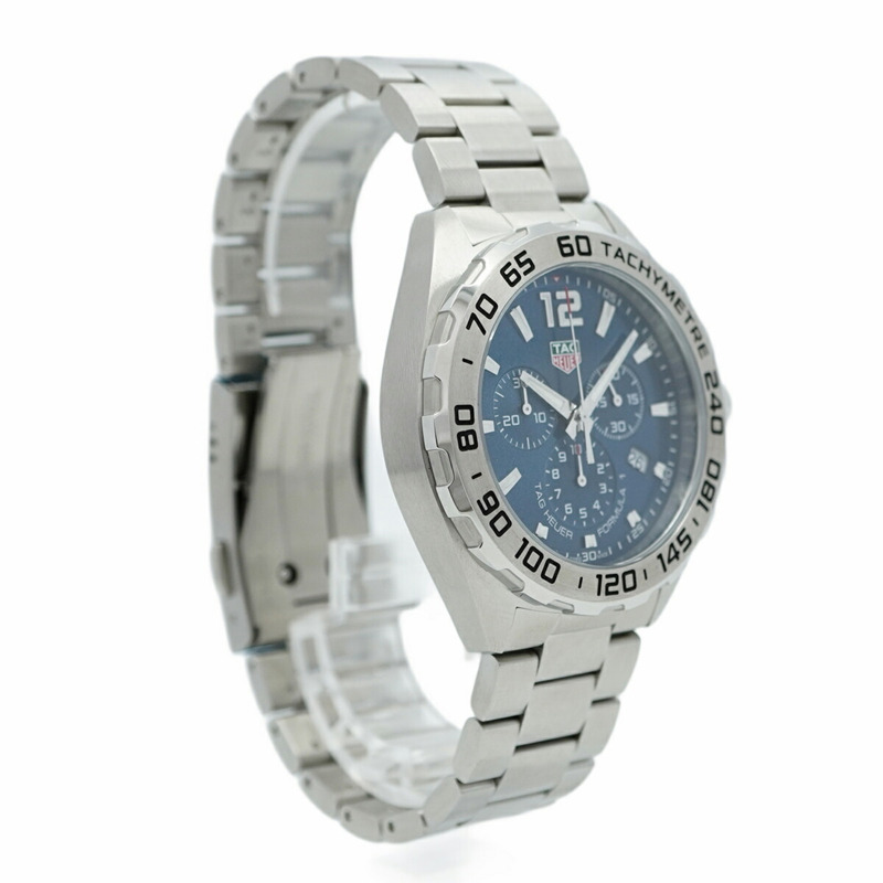 TAG Heuer 豪雅一級方程式 CAZ101K 藍色錶盤男士腕錶-3