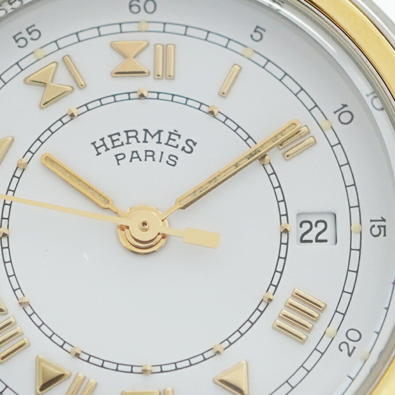 愛馬仕 Carrick CA1.220 白色錶盤女士腕錶-7