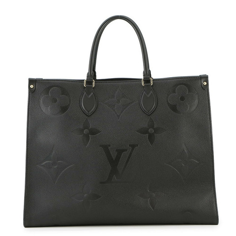 路易威登 Monogram Empreinte On-the-Go GM 手提包 M44925 LOUIS VUITTON 兩用黑色