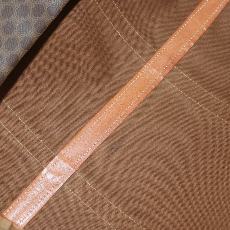 【日本直送】CELINE Macadam帆布波士頓包 PVC皮革棕色 正品 ep11220-10