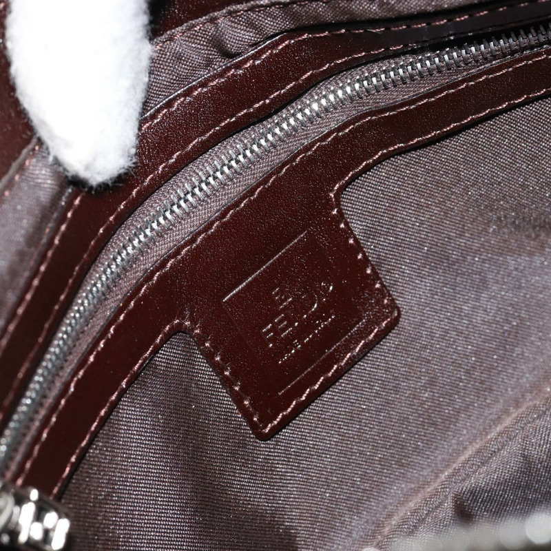 【日本直送】FENDI Zucca帆布單肩包 黑色 棕色 正品 146505-20