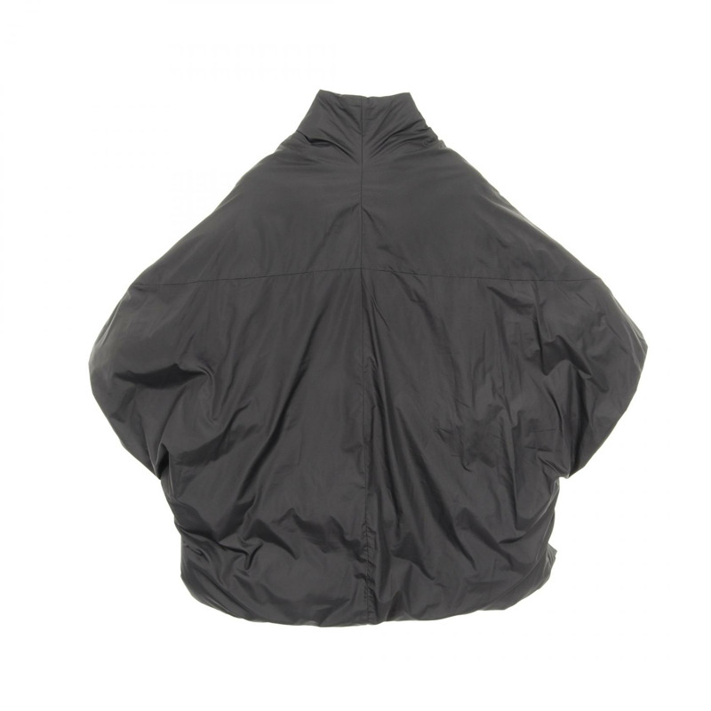 MAX MARA 酪梨綠羽絨披肩外套，聚酯材質，黑色，二手，女款，均碼-1