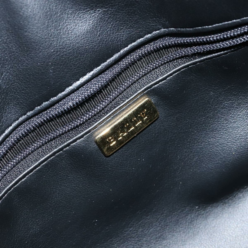 【日本直送】BALLY 手提包 皮革 黑色 金色 正品 BA7020-18