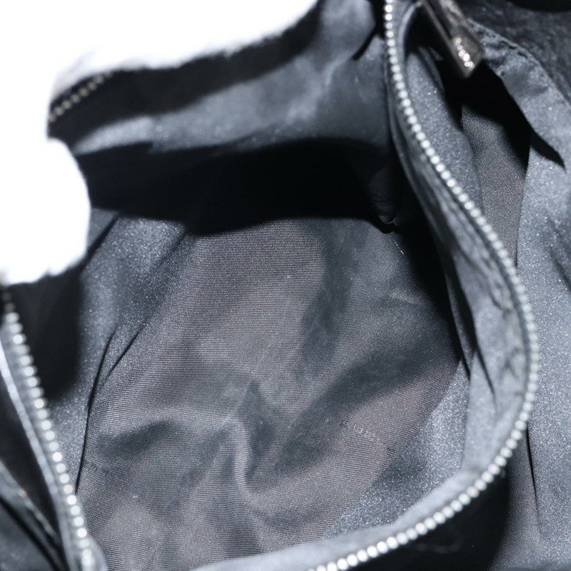 【日本直送】FENDI 手提包 皮革 黑色 銀色 正品 147641-19