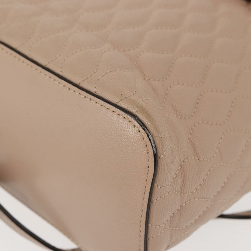 【日本直送】BALLY 皮革雙肩包 粉紅色 銀色 正品 148244-15