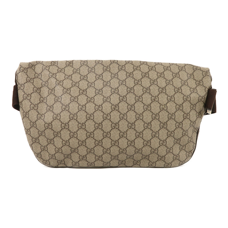 GUCCI 塗層帆布Waist Bag金扣腰包-1