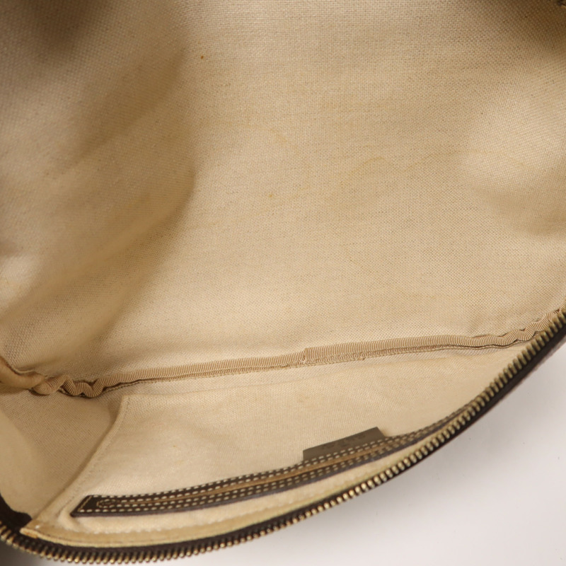 GUCCI 塗層帆布Waist Bag金扣腰包-4