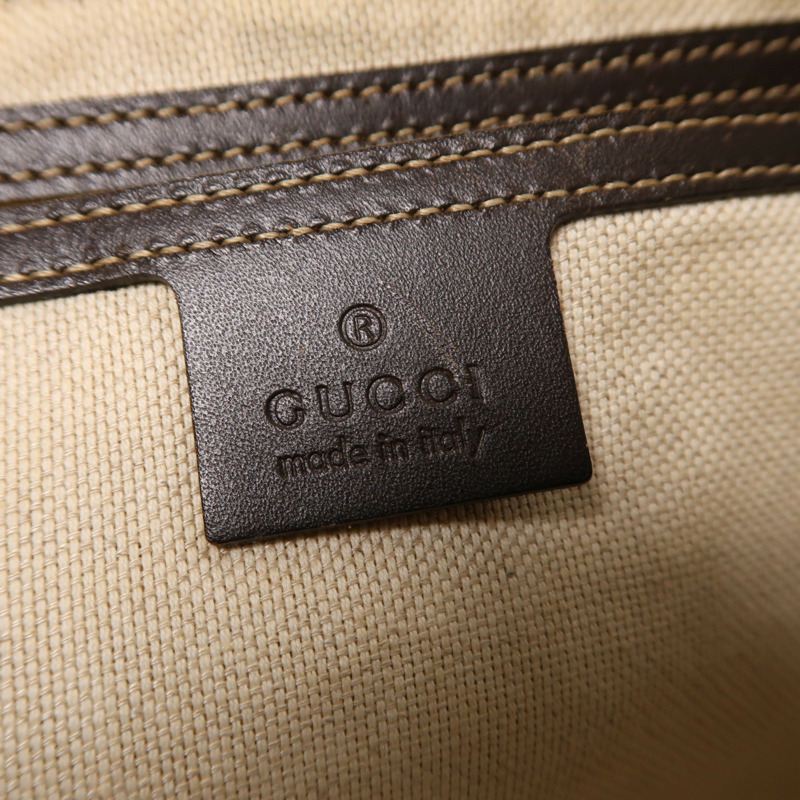 GUCCI 塗層帆布Waist Bag金扣腰包-5
