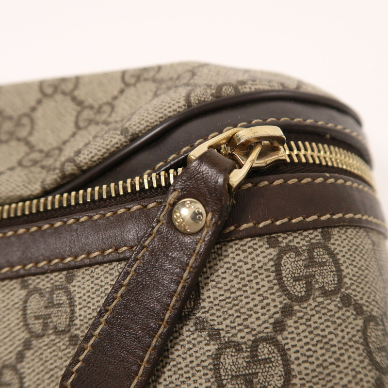 GUCCI 塗層帆布Waist Bag金扣腰包-16