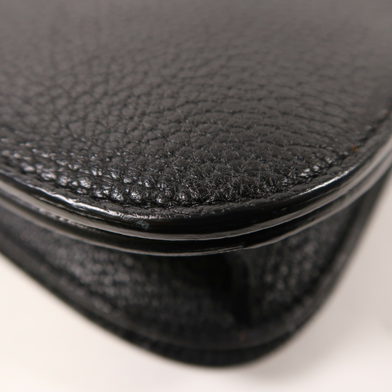 CELINE 牛皮皮革Classic Box金扣肩背袋-12