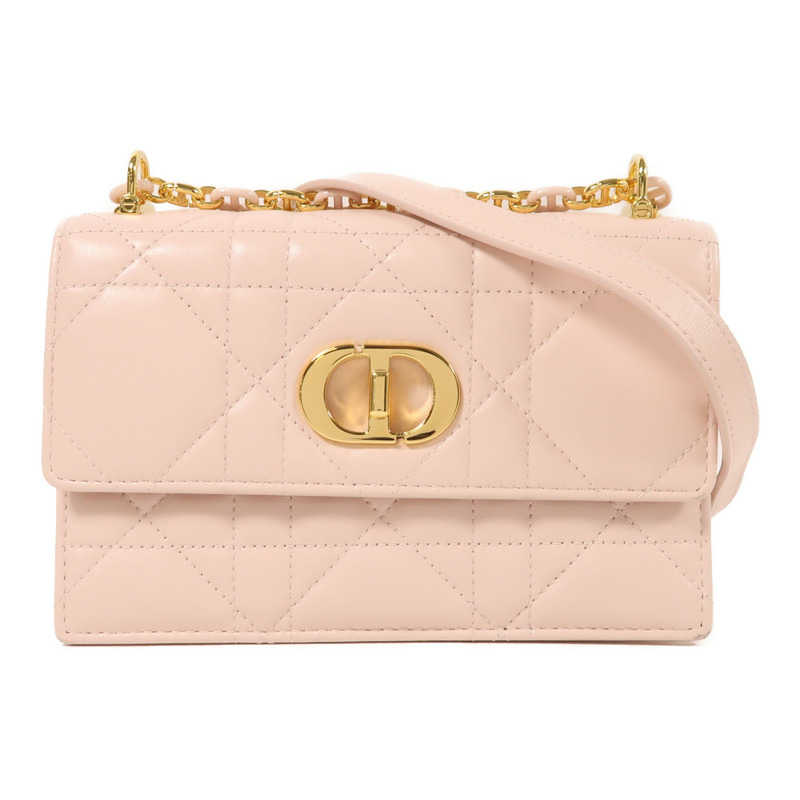 Dior 羊皮皮革Miss Caro金扣鏈帶肩背袋-0