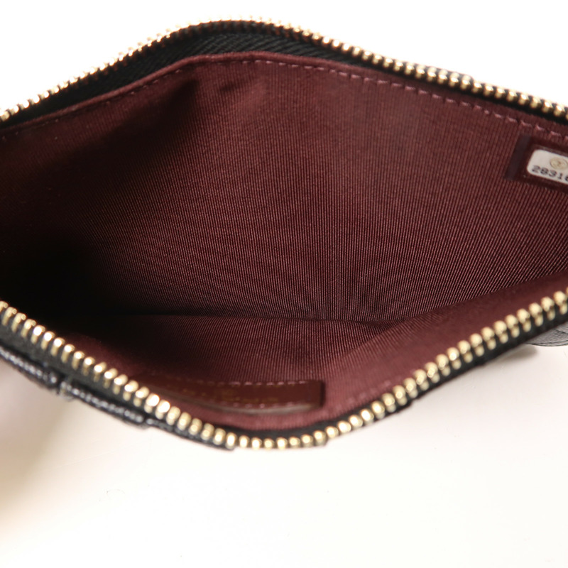 CHANEL 牛皮皮革Card Case金扣卡片套-4