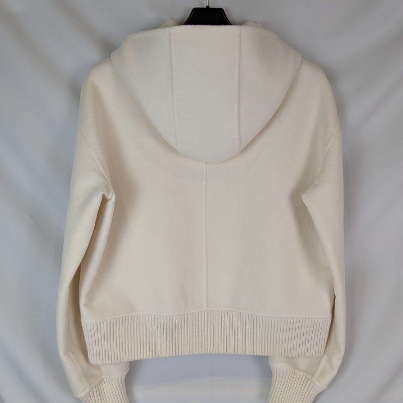 莉亞精品♡Hermes 羊絨連帽外套 尺碼38 近新閒置-1