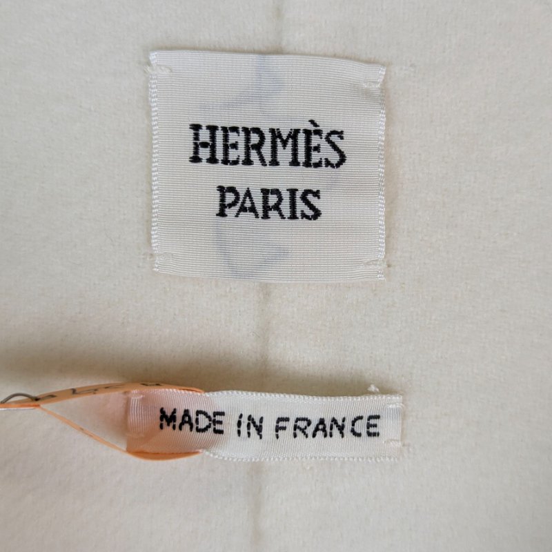 莉亞精品♡Hermes 羊絨連帽外套 尺碼38 近新閒置-9