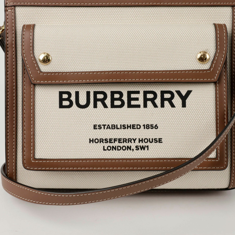 【包稅】BURBERRY 口袋迷你手提單肩包 8031746-1