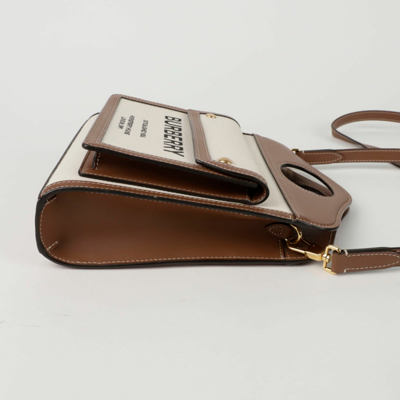 【包稅】BURBERRY 口袋迷你手提單肩包 8031746-5