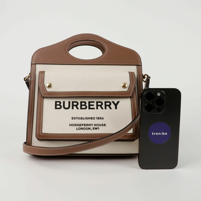 【包稅】BURBERRY 口袋迷你手提單肩包 8031746-7