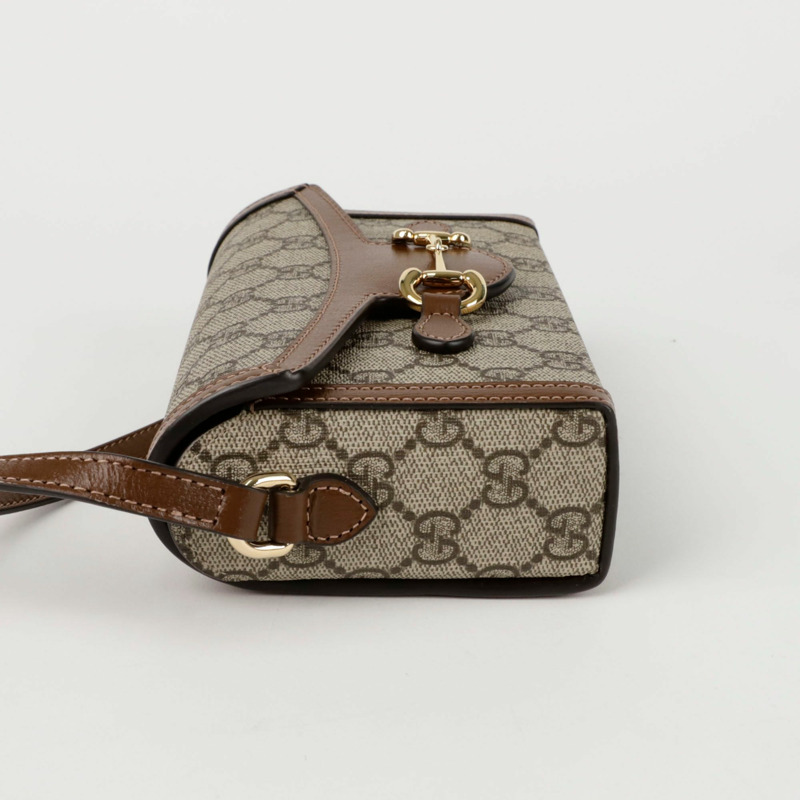 GUCCI Horsebit 1955 迷你肩斜背包 699296-4