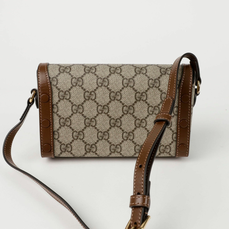 【包稅】GUCCI Horsebit 1955 迷你肩斜背包 699296-3