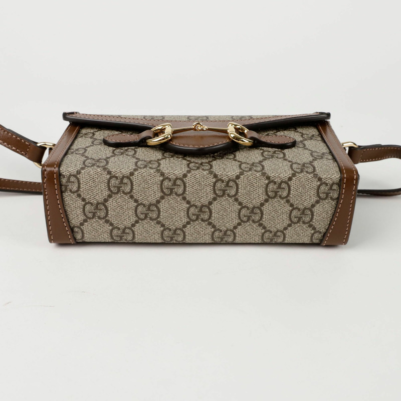 【包稅】GUCCI Horsebit 1955 迷你肩斜背包 699296-5