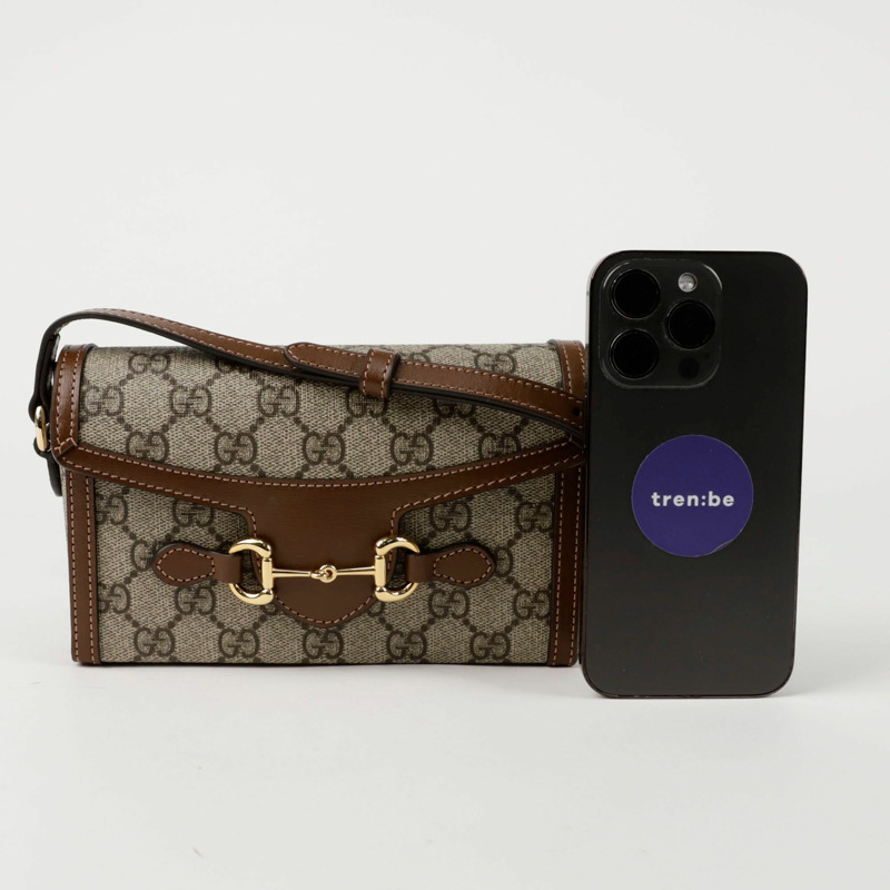 【包稅】GUCCI Horsebit 1955 迷你肩斜背包 699296-6