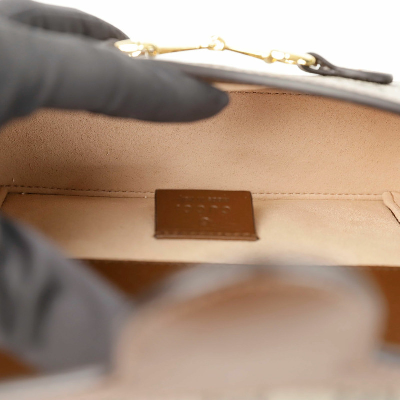 【包稅】GUCCI Horsebit 1955 迷你肩斜背包 699296-7