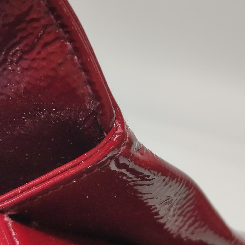 Gucci 漆皮纯色双Glogo标志手提包-14