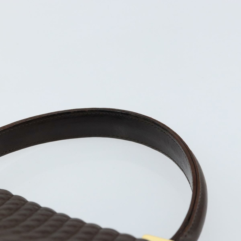 【日本直送】BALLY 手提包 皮革 棕色 金色 正品 BA7019-13